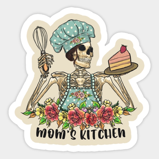 vintage kitchen design "mom's kitchen" Sticker by Ballari